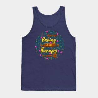 Baking is My Therapy Tank Top